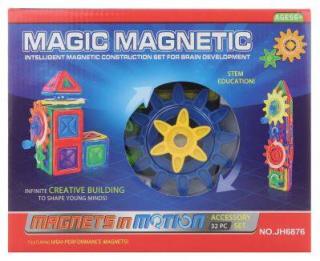 Magnetická stavebnice Magic Magnetic 32ks MOTION