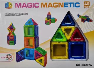 Magnetická stavebnice Magic Magnetic 40ks JH6872A
