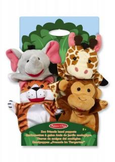 Maňásci safari ZOO 25cm 4ks