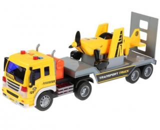 Nákladní auto s letadlem WY571E, zvuky a světlo