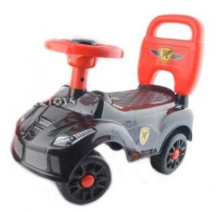 Odrážedlo auto s troubením - černé