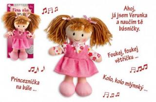 Panenka Verunka 20cm - mluví česky