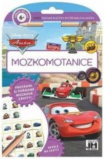 Pracovní sešit - Mozkomotanice s tužkou Auta/Cars