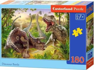 Puzzle 180 dílků - Dinosauří bitva 18413