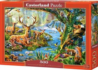 Puzzle 500 dílků - Život v lese 52929
