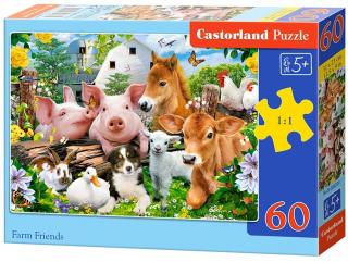 Puzzle 60 dílků - Přátelé na farmě 66209