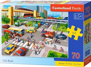 Puzzle 70 dílků premium - Křižovatka 70039