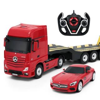 RC auto Rastar Mercedes-Benz Actros + AMG GT (1:24)