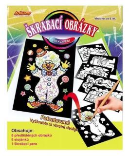 Škrabací obrázky - překvapení