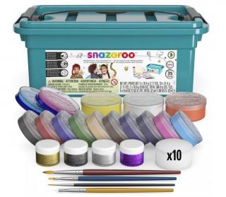 Snazaroo Barvy na obličej PROFI Kit v boxu, až 1500 obličejů
