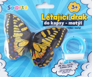 SPORTO Létající drak do kapsy - motýl 1ks