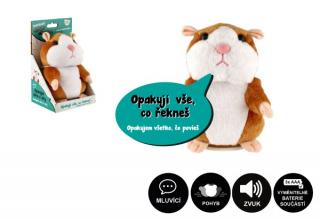 Teddies Křeček Mireček - opakuje řeč