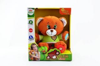 Teddies Medvěd Vojtík česky mluvící