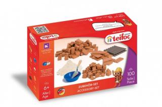 Teifoc Náhradní cihličky 100 dílků a malta