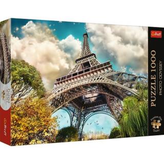 Trefl Puzzle Premium Plus - Eiffelova věž v Paříži, Francie 1000dílků