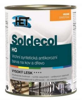 Barva HET Soldecol HG 1999 černá /0,75 l