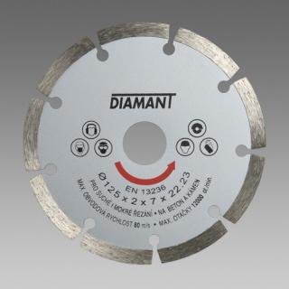 Diamantový kotouč SEGMENT standart /115 mm