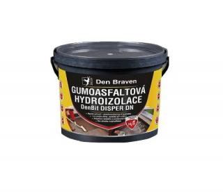Hydroizolace Den Braven Gumoasfaltová DISPER DN /5 kg