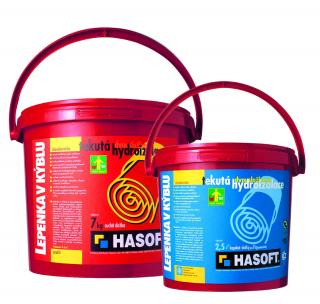 Hydroizolace Hasoft Lepenka v kýblu (komp A+B) šedá /15 kg +5,4 L/