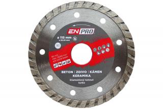 Kotouč diamantový řezný TURBO 150 x 1,4x22,3 mm ENPRO