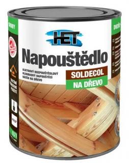 Lazura Het Soldecol Napouštědlo bezbarvé / 2,5 l