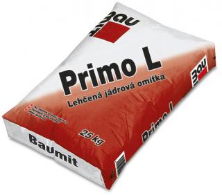 Omítka jádrová BAUMIT Primo L, lehčená / 25 kg