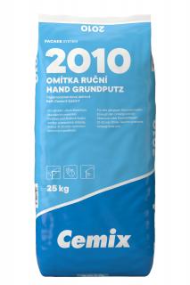 Omítka jádrová Cemix 2010 ruční (082) /25 kg !!!