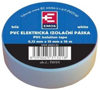 Páska izolační 15mm/10m černá
