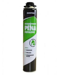 Pěna PU Soudal Monton nízkoexpanzní pistolová /750 ml