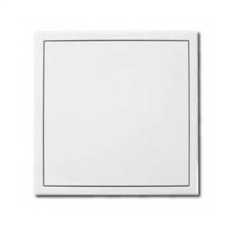 Revizní dvířka kov /200x200mm/  bílá s tlačným zámkem
