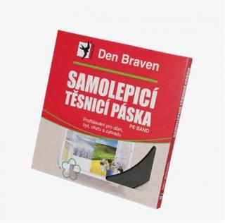 Samolepicí těsnicí páska do oken a dveří bílá 9 mm /20 bm