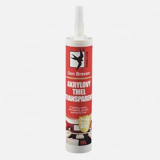 Tmel akrylát Den Braven transparentní /310 ml