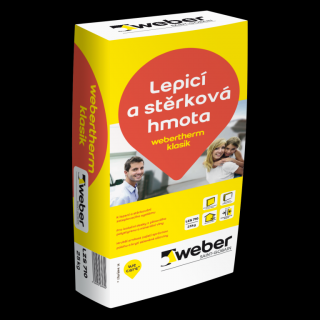 Tmel KZS Weber klasik LZS 710 lep. a stěrk. /25 kg