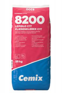 Tmel lepící Cemix 8200 flies (C1T) (025) /25 kg