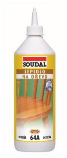 Tmel lepící Soudal 64A na dřevo rychleschnoucí /750 g