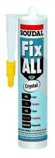 Tmel lepící Soudal Fix all crystal transparent /290 ml