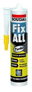 Tmel lepící Soudal Fix all turbo bílý /290 ml