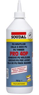 Tmel lepící Soudal PU lepidlo PRO 40P/ 750 g