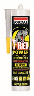 Tmel lepící Soudal T-REX POWER bílý /290 ml