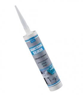 Tmel silikon Den Braven sanitární transparentní SL /280 ml