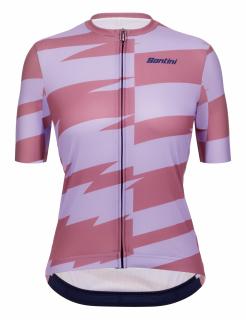 Dámský dres SANTINI Furia Smart Purple Varianta: XL