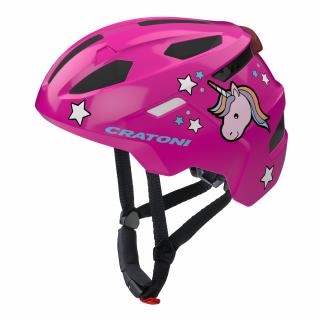 Dětská helma CRATONI FunCat  Unicorn Pink Glossy S/M (49-56 cm)
