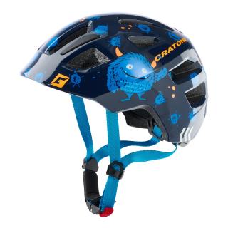 Dětská helma CRATONI Maxster Monster Blue Glossy Varianta: S/M (51-56cm)