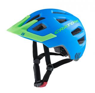 Dětská helma CRATONI Maxster Pro Blue/Green Matt Varianta: S/M (51-56cm)
