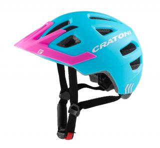 Dětská helma CRATONI Maxster Pro Blue/Pink Matt Varianta: S/M (51-56cm)