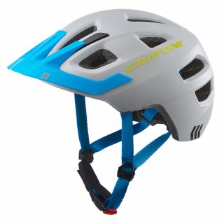 Dětská helma CRATONI Maxster Pro Grey/Blue Matt Varianta: S/M (51-56cm)