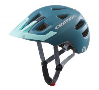 Dětská helma CRATONI Maxster Pro Steel/Blue Matt Varianta: S/M (51-56cm)