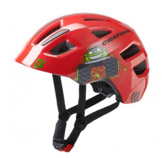 Dětská helma CRATONI Maxster Truck Red Glossy Varianta: S/M (51-56cm)