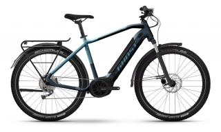 GHOST E-Teru Essential EQ Dark Grey/Metallic Light Blue Varianta: XL