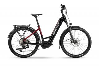 GHOST E-Teru Pro 27.5 EQ LOW Black/Pearl Deep Red Varianta: L